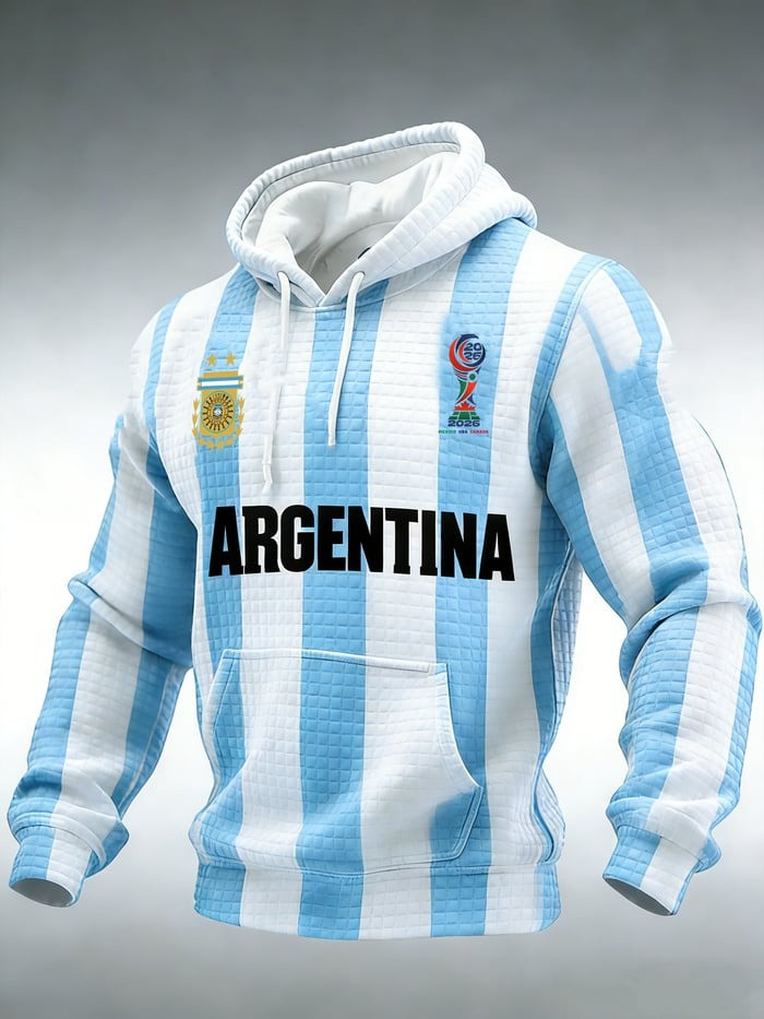 Argentina World Cup 2026 Merch Argentina 10 Hoodie Match Day Outfits For Fan