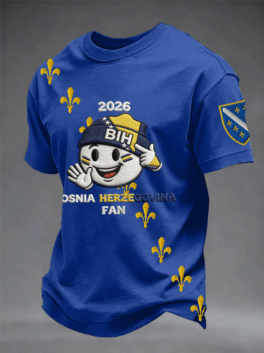 Bosnia And Herzegovina World Cup Shirt 2026 Soccer Clothing For World Cup Fan