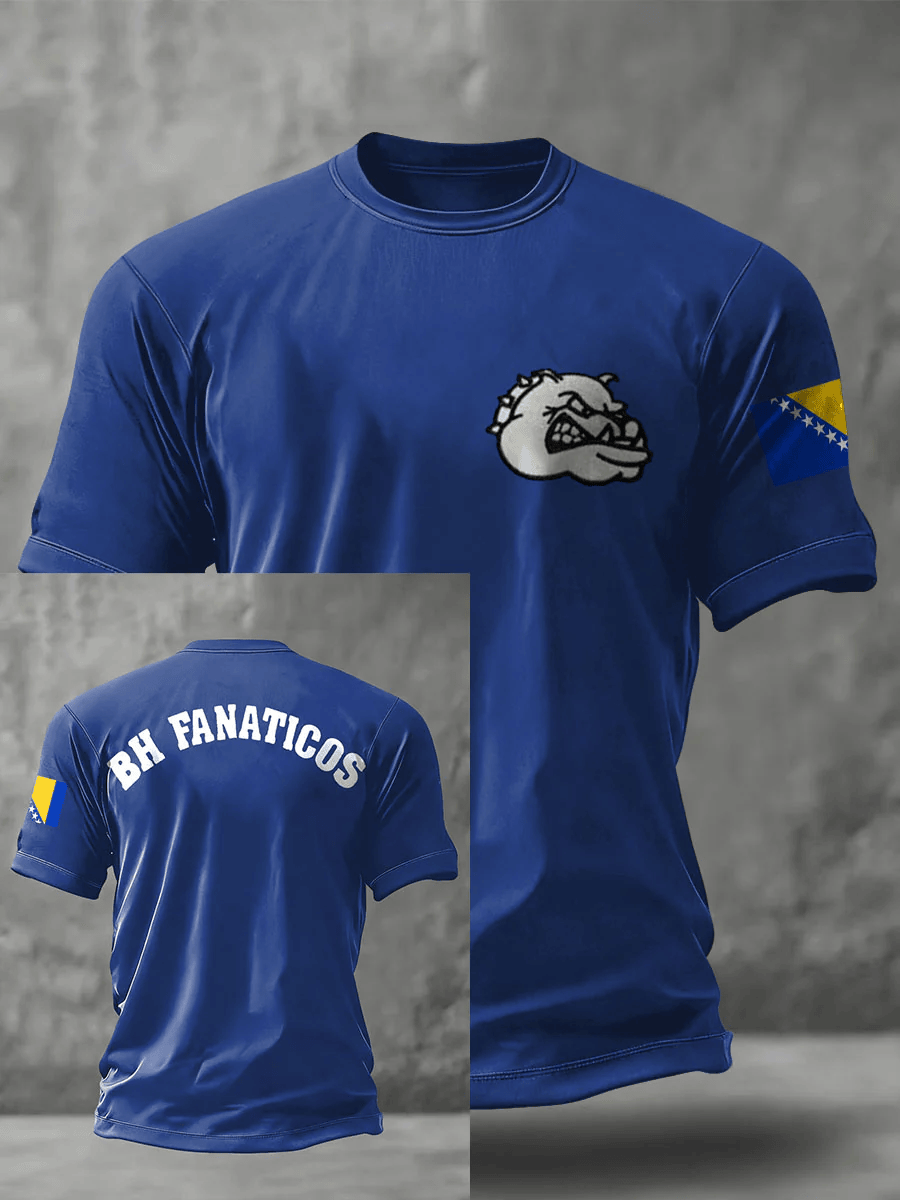 Bosnia And Herzegovina World Cup Shirt BH Fanaticos Tee World Cup 2026 Apparel