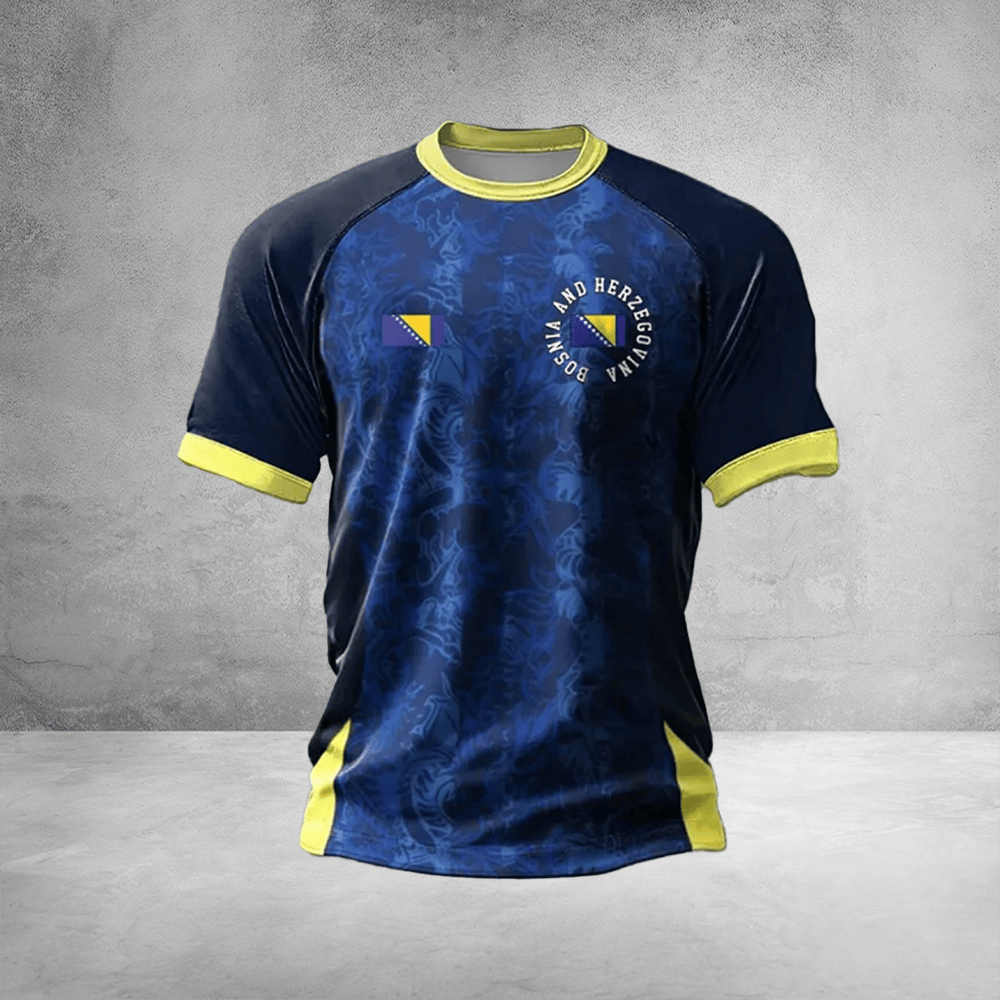 Bosnia Herzegovina World Cup Shirt Bosnia World Cup Team Outfits Soccer Fan Gear