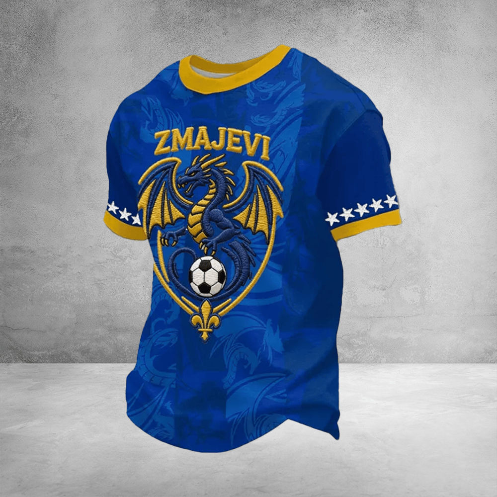 Bosnia World Cup Team Zmajevi Shirt FIFA World Cup Merch Cool For Soccer Players