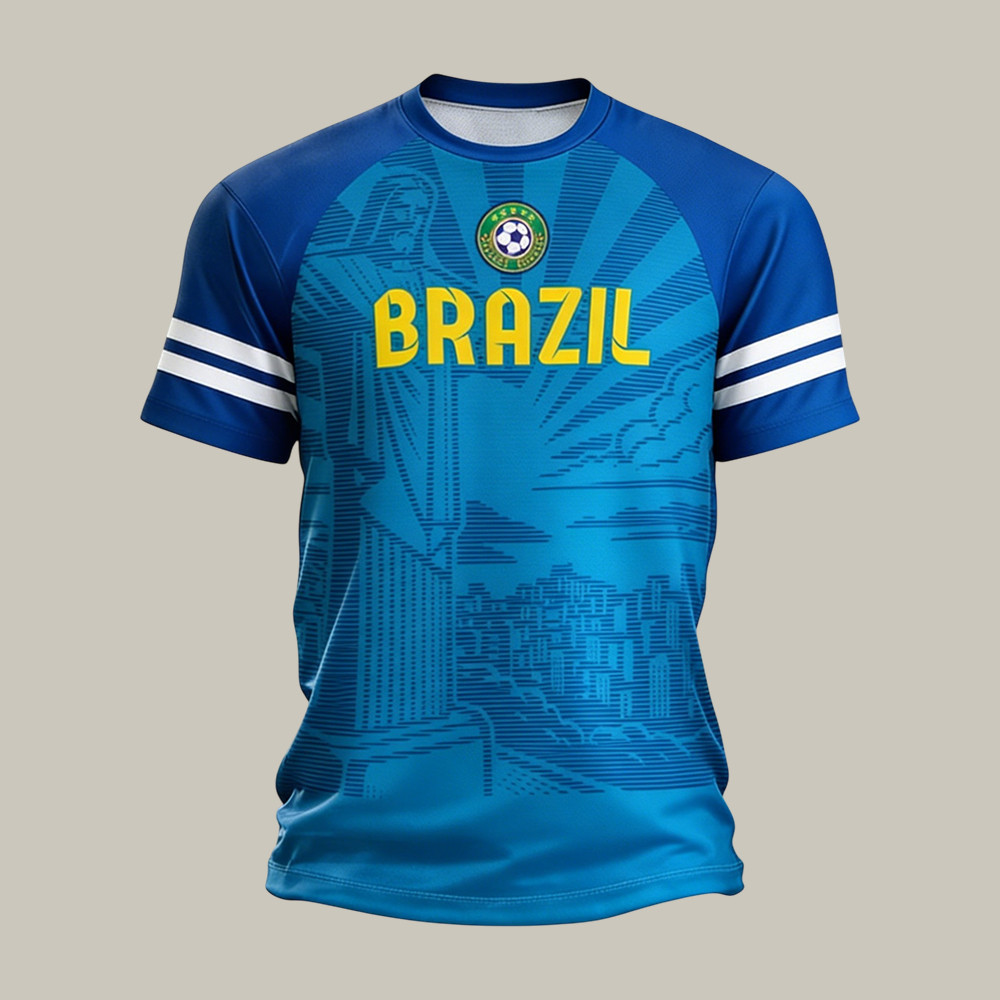 Brazil 2026 FIFA World Cup T-Shirt Soccer Fan Apparel 2026 World Cup Gear