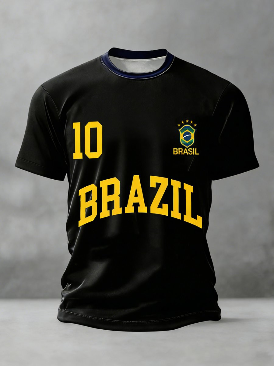 Brazil FIFA World Cup 2026 Merch Neymar 10 Shirts Cool For Neymar Lovers