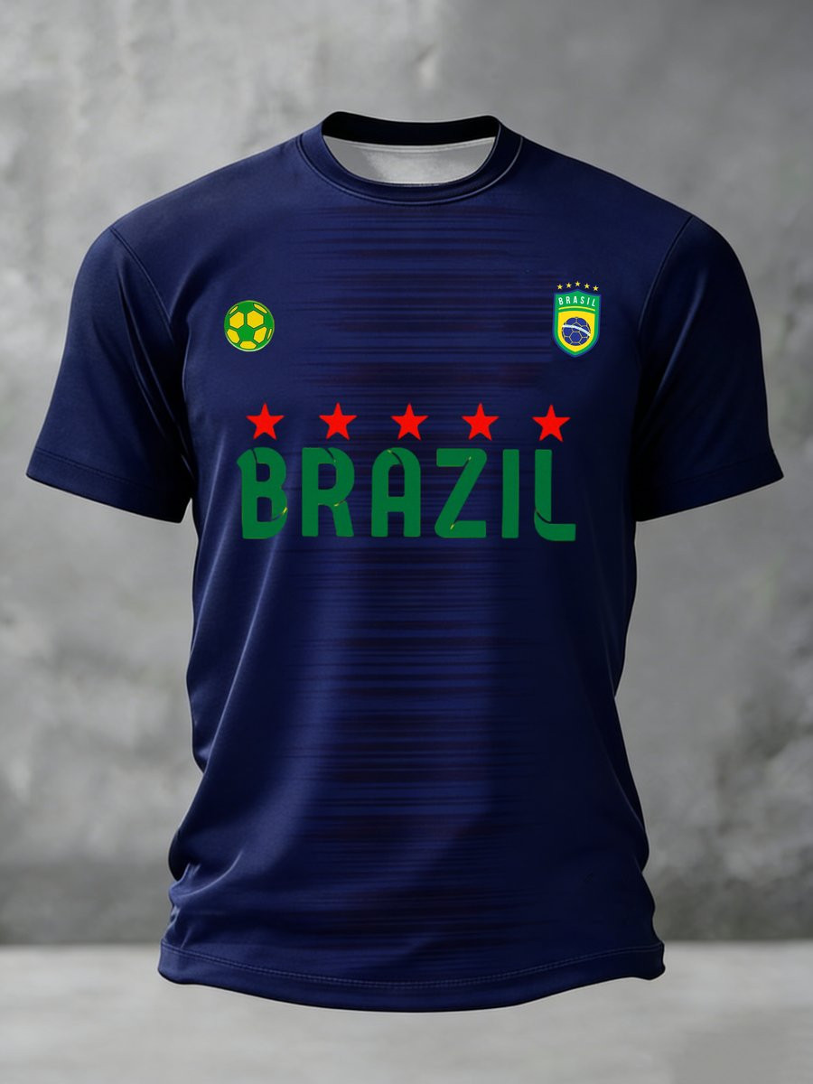 Brazil FIFA World Cup 2026 Shirt Brazil World Cup Squad Shirts FIFA Merch Fan Gifts