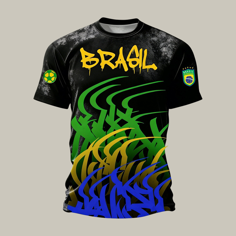 Brazil FIFA World Cup 2026 T-Shirt Game Day Shirt Soccer Lover For Him