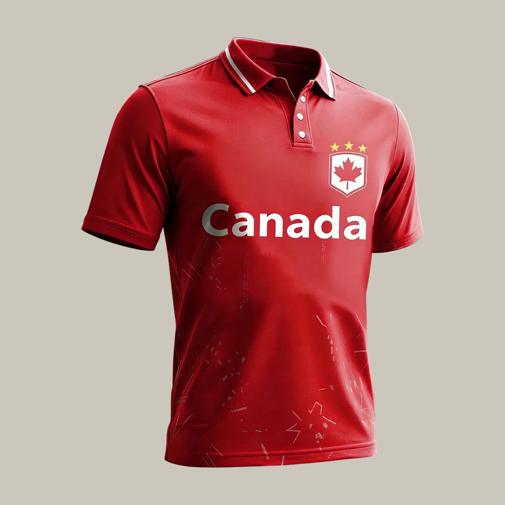 Canada 2026 Fifa World Cup Polo Shirt Canada National Team Shirt For Fan
