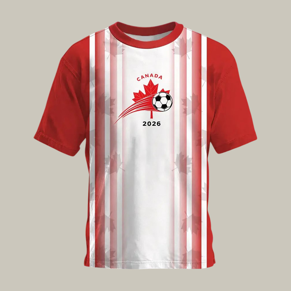 Canada 2026 Fifa World Cup T-Shirt Game Day Shirt Soccer Lover Present