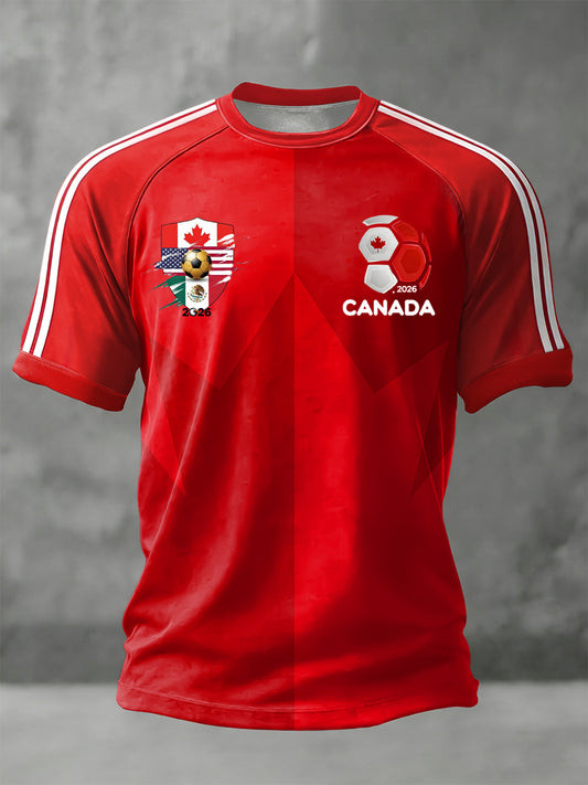Canada World Cup 2026 Shirt Game Day Apparel World Cup Merch For Soccer Lovers