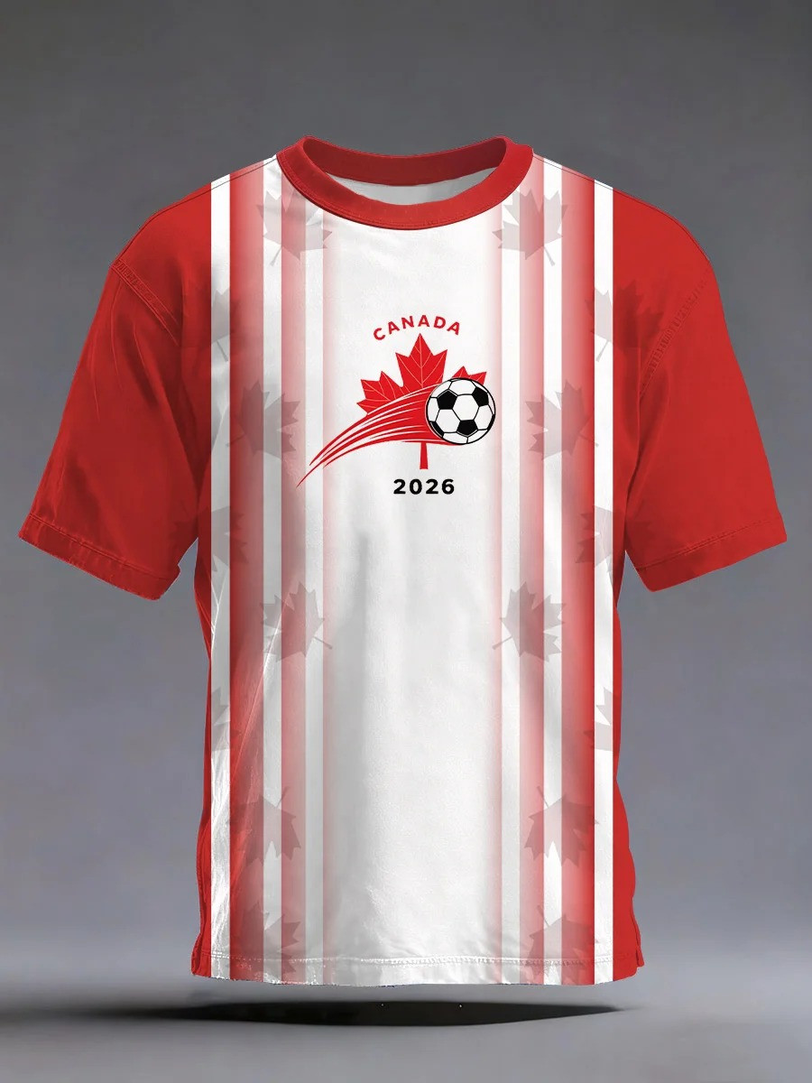 Canada World Cup 2026 T-Shirt Canada Soccer Tee World Cup Lovers Best Gifts For Brother