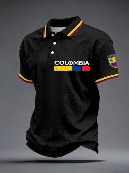 Colombia FIFA World Cup 2026 Polo Shirt Colombia World Cup Apparel Soccer Teams Outfits