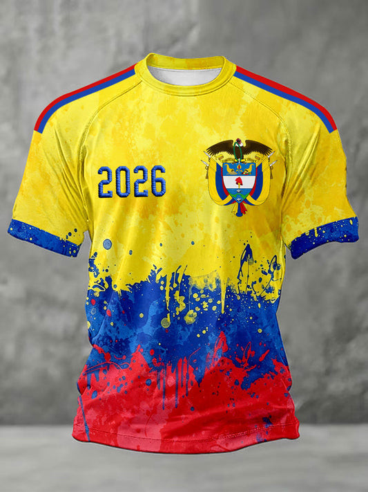 Colombia FIFA World Cup 2026 Shirt Colombia National Football Team Shirts Soccer Players Gifts
