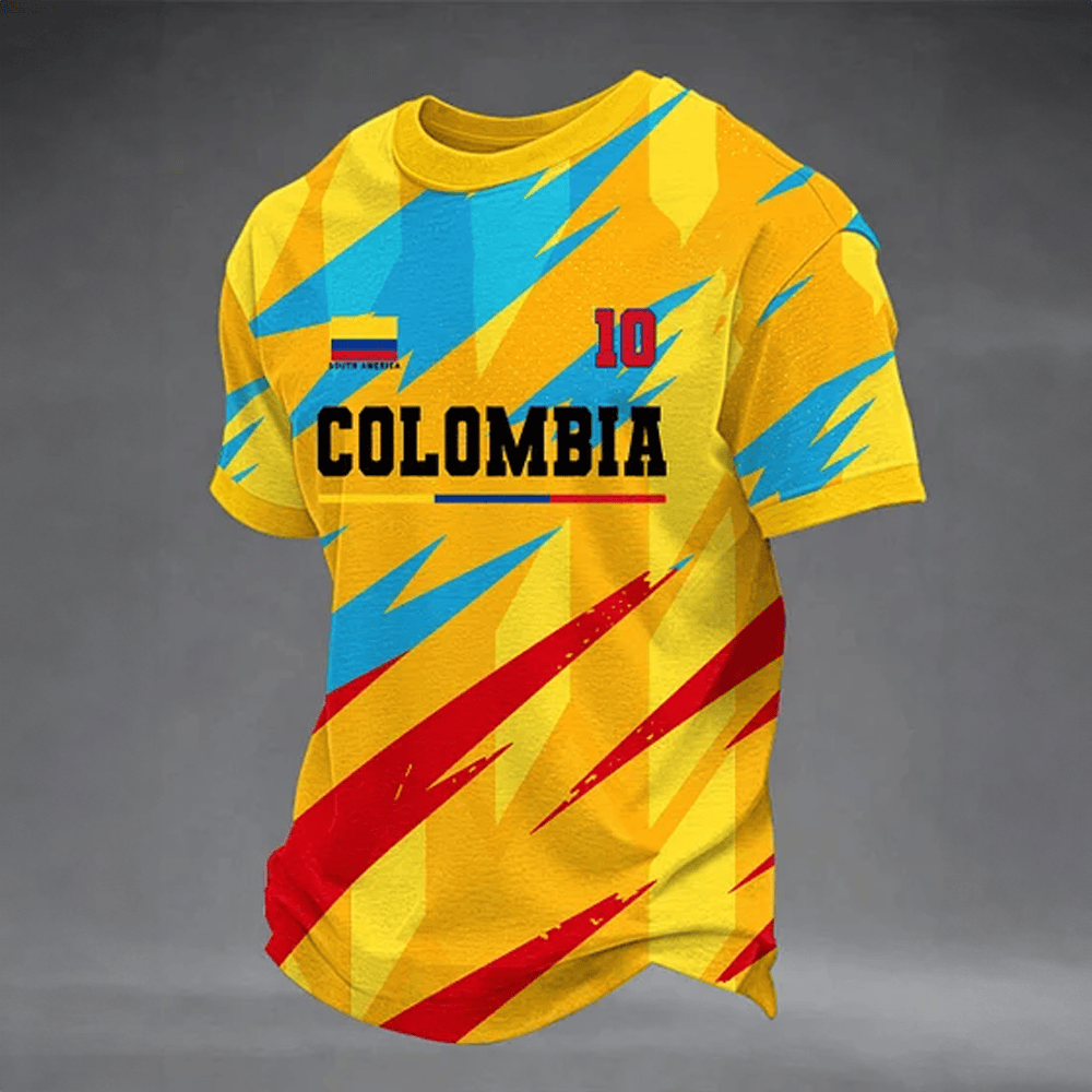 Colombia World Cup 2026 Shirt Soccer Apparel FIFA Merch For World Cup Fan