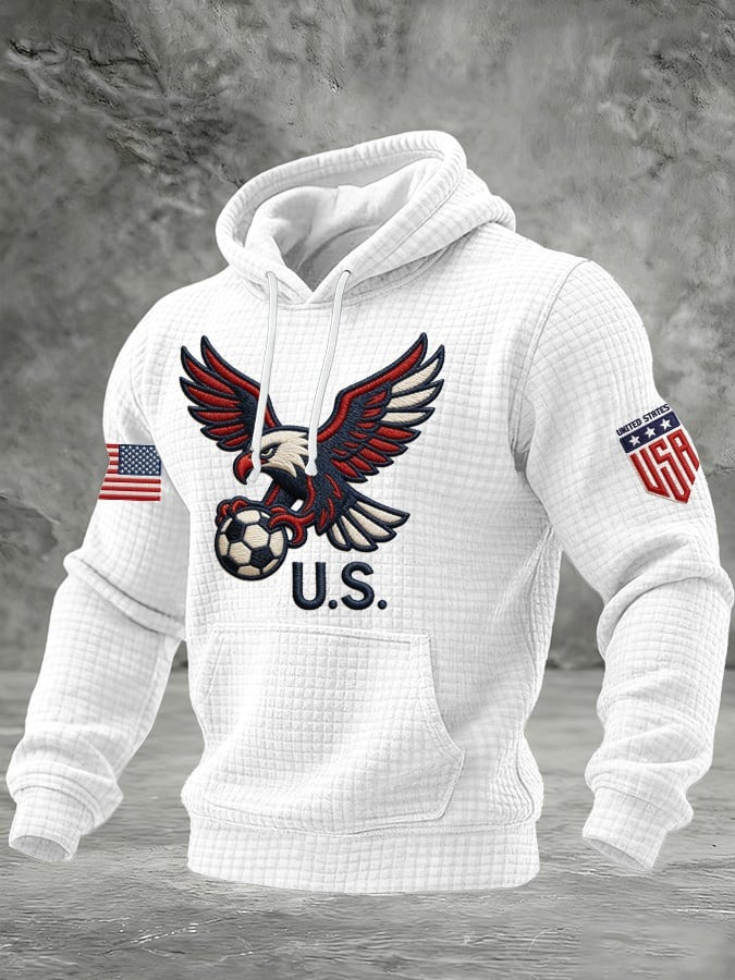Eagle USA Soccer FIFA 2026 World Cup Hoodie USA National Soccer Team Merch Game Day Outfits