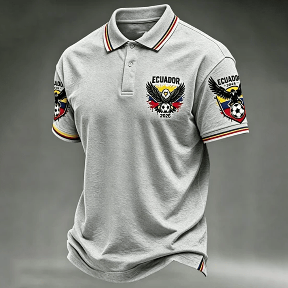 Ecuador FIFA World Cup 2026 Polo Shirt Soccer Apparel Best For FIFA Lovers