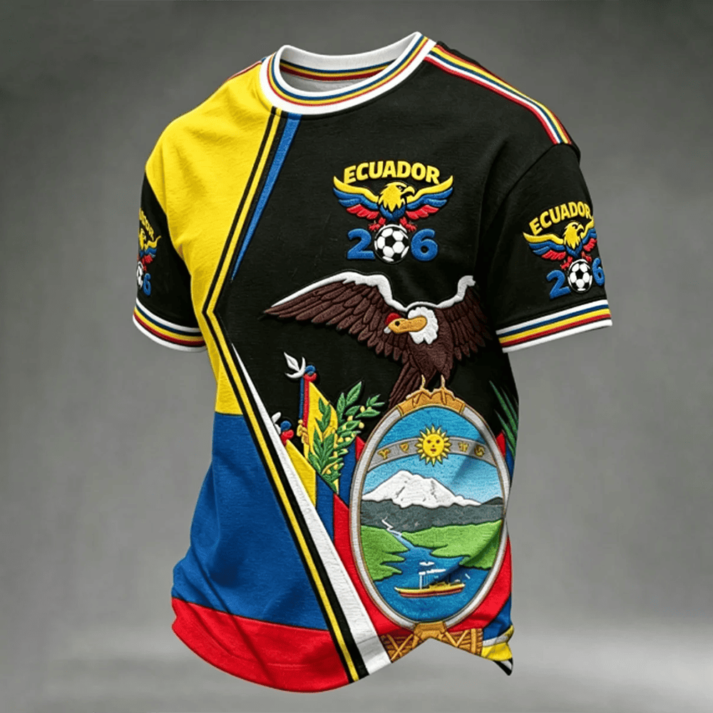 Ecuador FIFA World Cup 2026 Shirt Soccer Lovers Clothing World Cup Teams Tee For Him