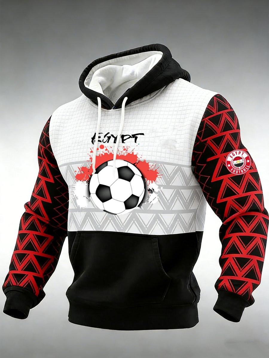 Egypt World Cup 2026 Hoodie Egypt Games World Cup Hooded Sweatshirt Fan Gifts Idea