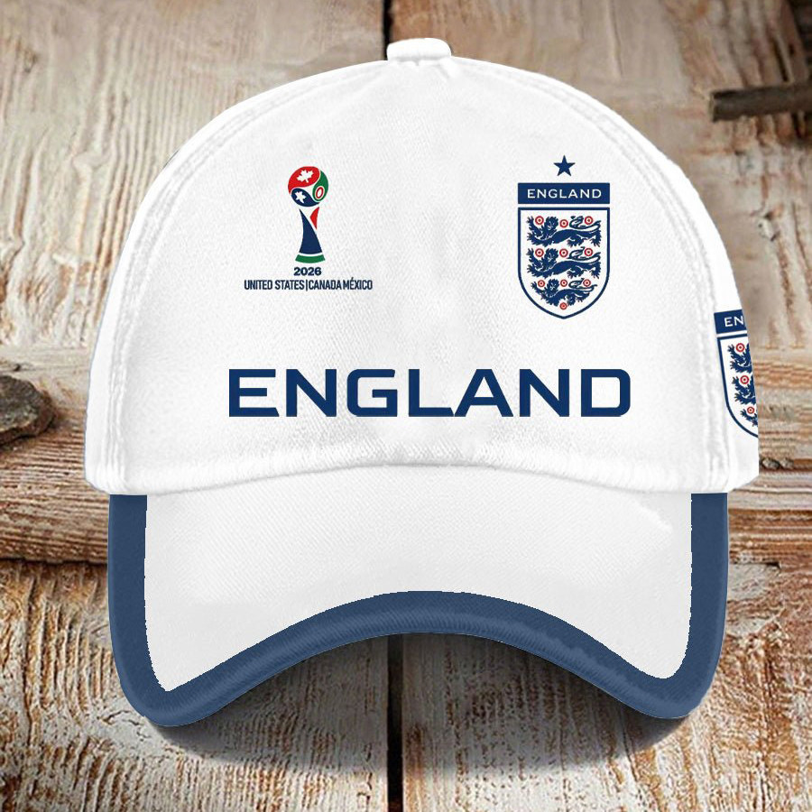 England FIFA World Cup 2026 Hat World Cup Baseball Cap Present For Huge Fan