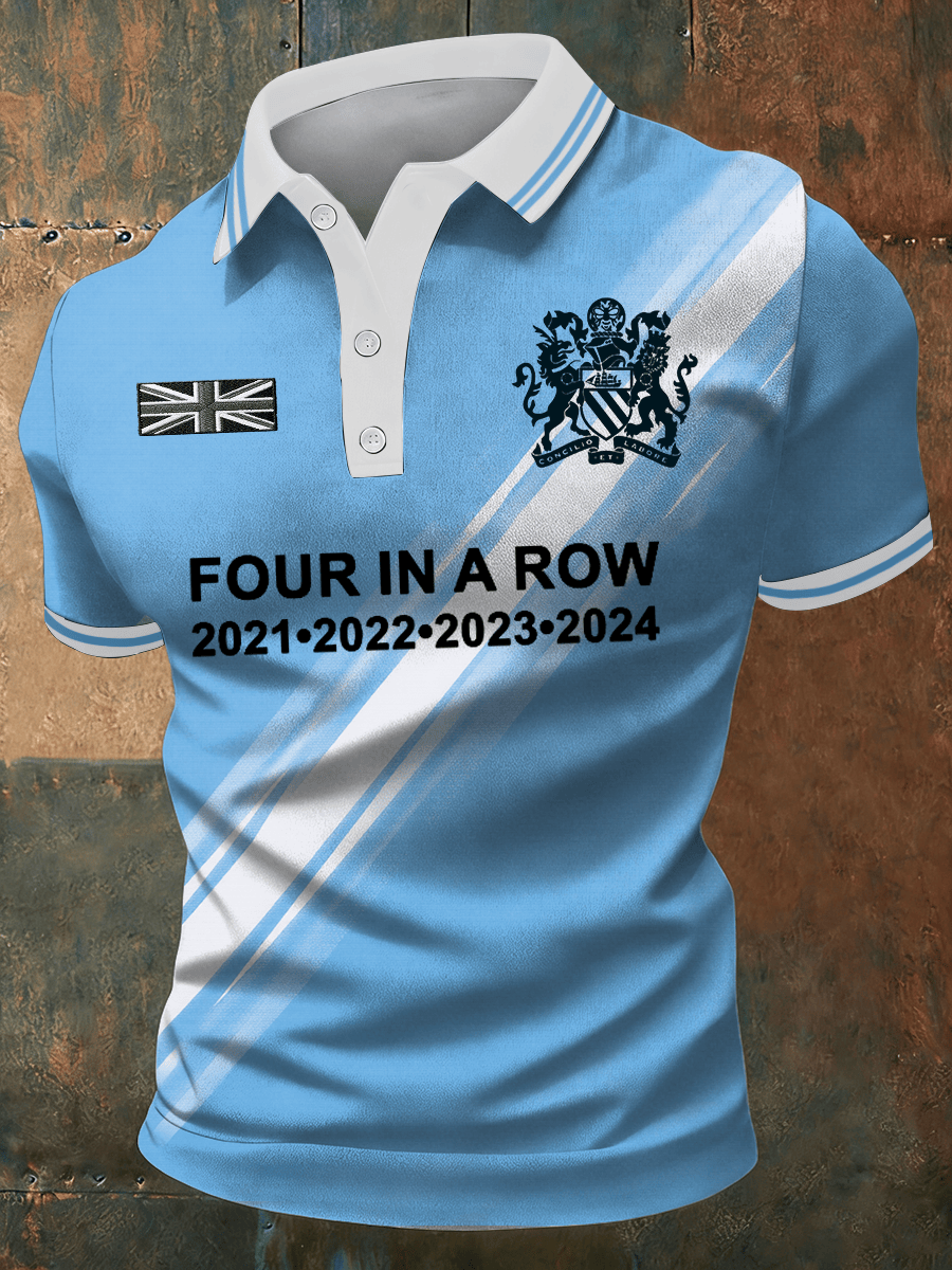 England FIFA World Cup Polo Shirt Four In A Row Shirts Cool For World Cup Fan