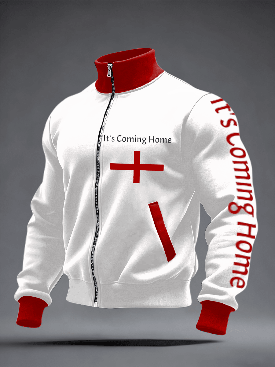 England World Cup 2026 Clothes It's Coming Home 2026 Jacket For World Cup Lovers