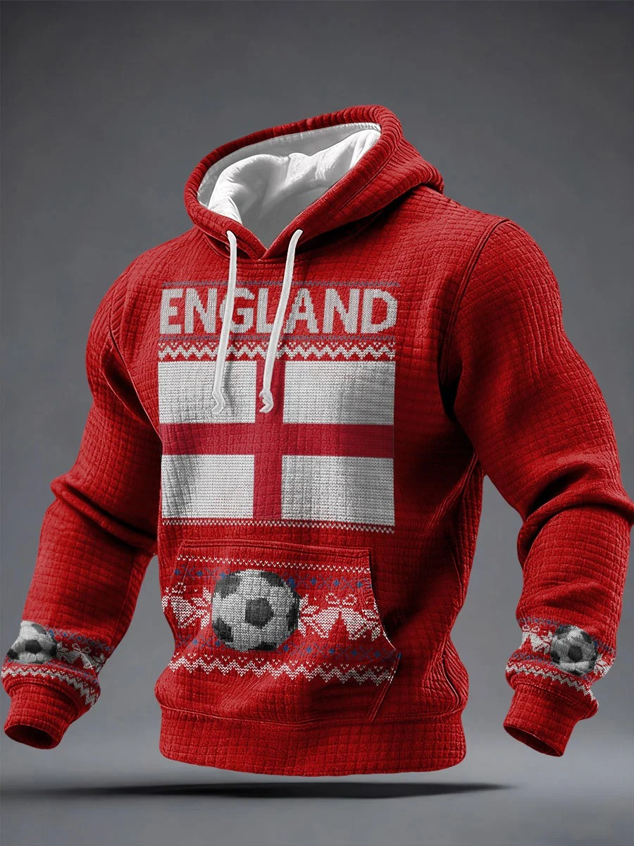 England World Cup 2026 Hoodie Game Day Style Hoodie For Soccer Lovers