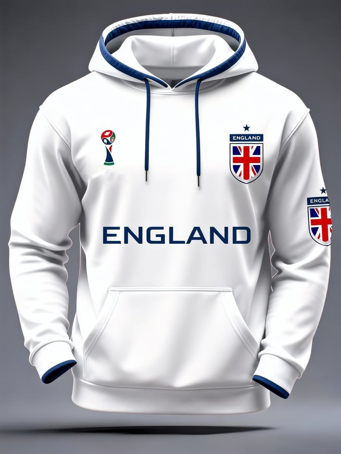 England World Cup 2026 Hoodie World Cup Match Day Apparel Soccer Lovers Gifts Idea