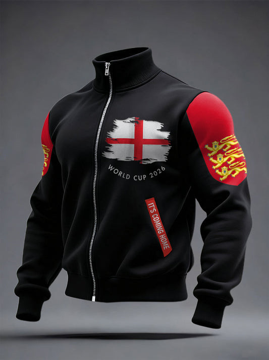England World Cup 2026 Jacket It's Coming Home Soccer Apparel Best Gifts For World Cup Fans