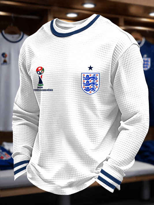 England World Cup 2026 Long Sleeve Shirt World Cup Merch Best Gifts Idea For Soccer Fans