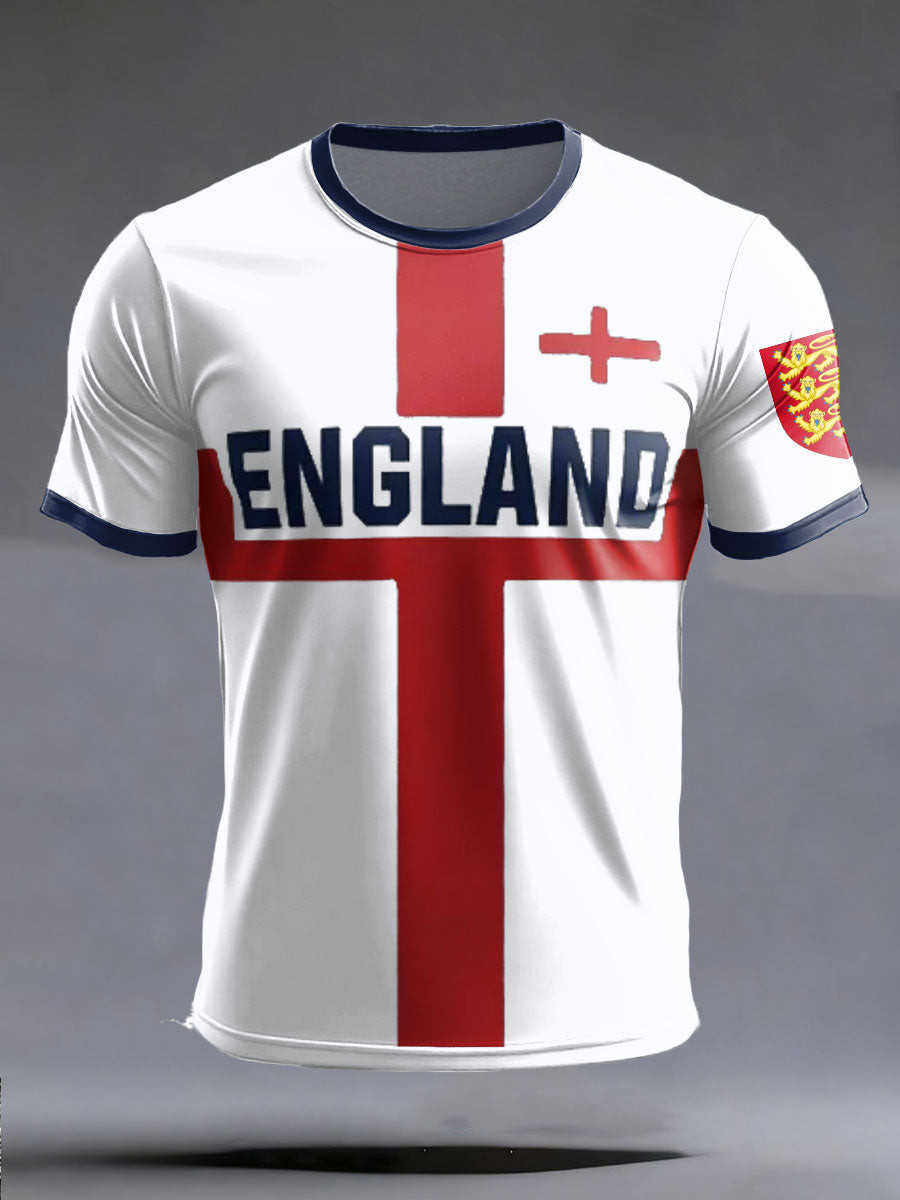 England World Cup 2026 Merch Game Day Fashion Soccer Lovers Clothing For Men