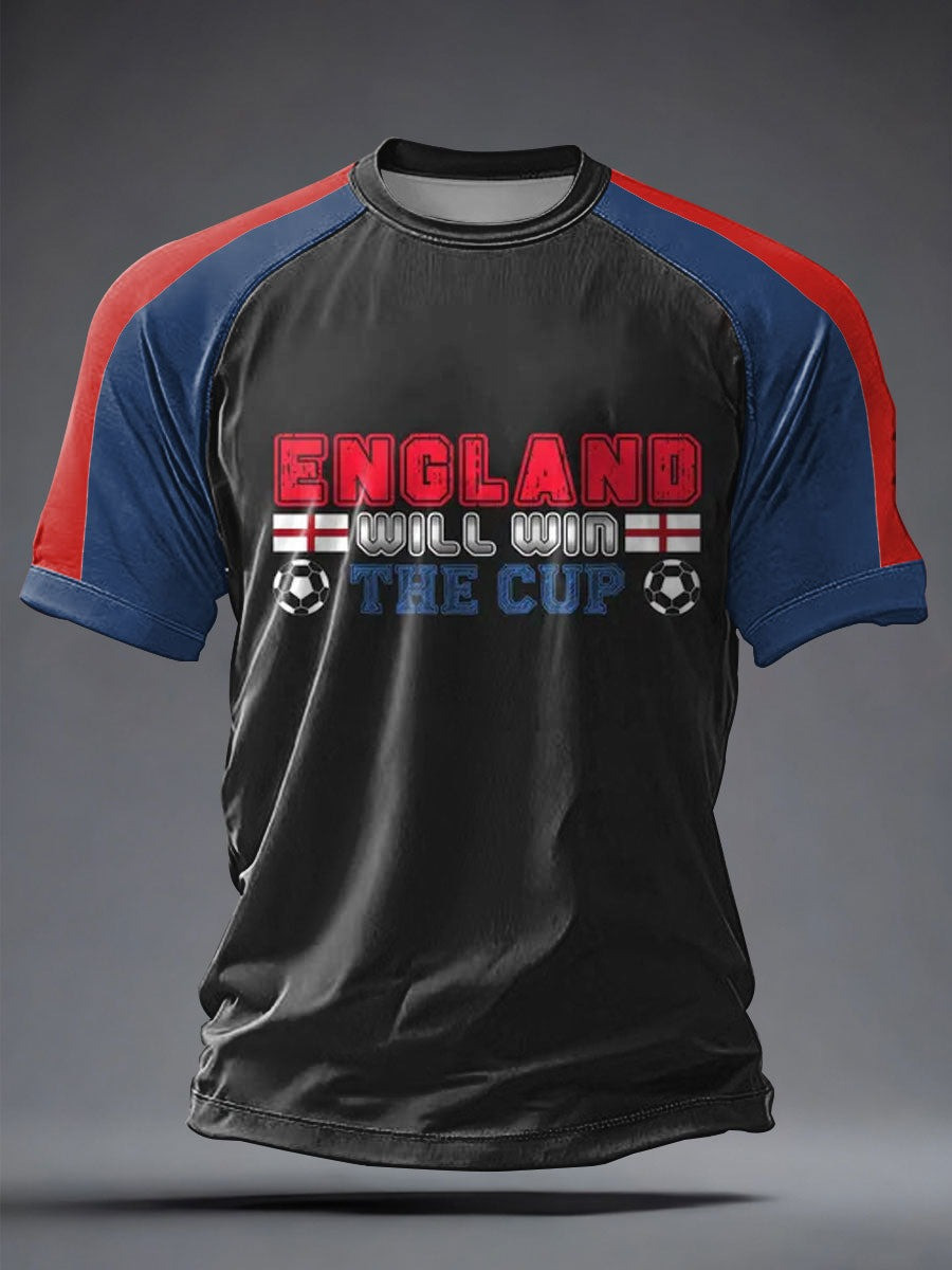 England World Cup 2026 T-Shirt England Will Win The Cup Tee Best Gifts For Soccer Lovers