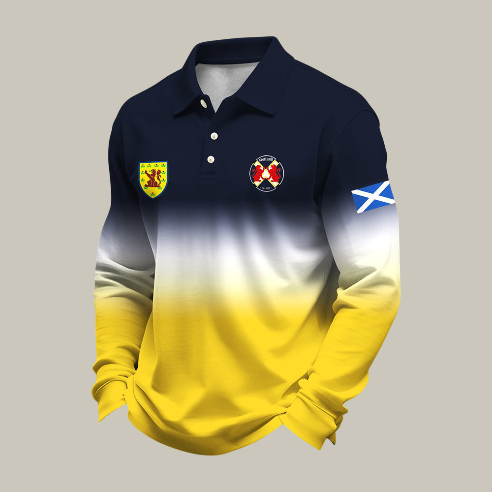 FIFA World Cup 2026 Argentina Polo Long Sleeve Shirt Soccer Apparel Good For Fan