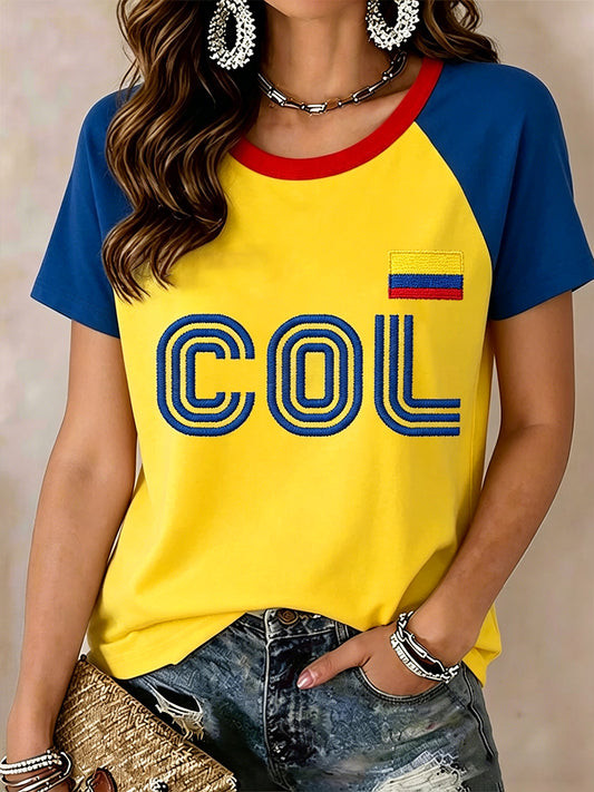 FIFA World Cup 2026 Colombia T-Shirt Colombia World Cup Shirt Football Themed Gifts