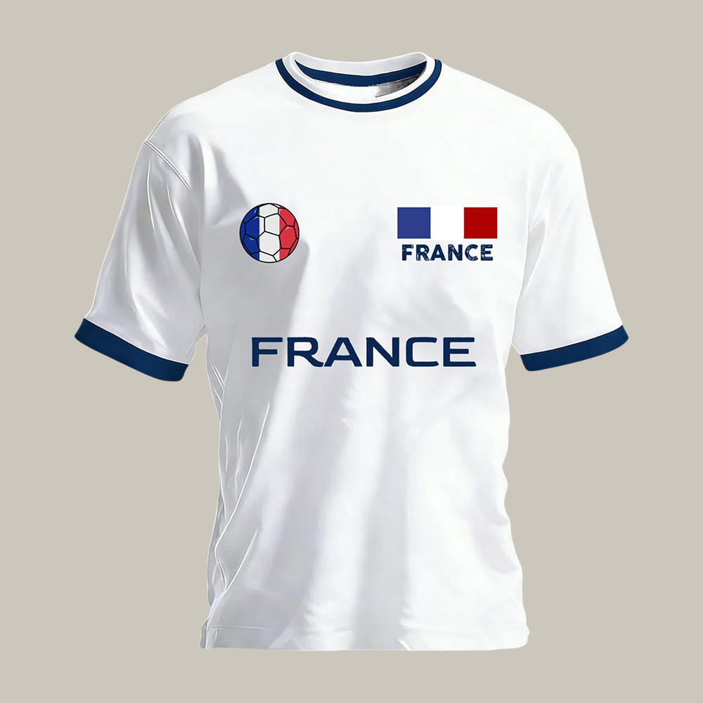 FIFA World Cup 2026 France T-Shirt Soccer Fan Merch Cool For Soccer Players
