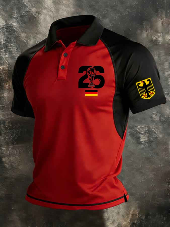FIFA World Cup 2026 Germany Polo Shirt Germany World Cup Squad Polo Shirt Football Fan Gifts
