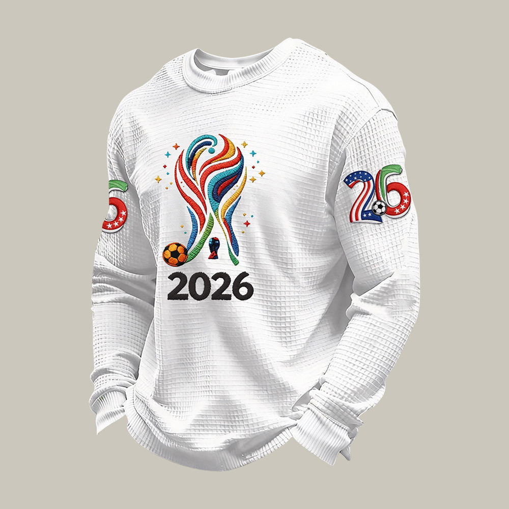 FIFA World Cup 2026 Long Sleeve Shirt USA Canada Mexico 2026 World Cup Apparel