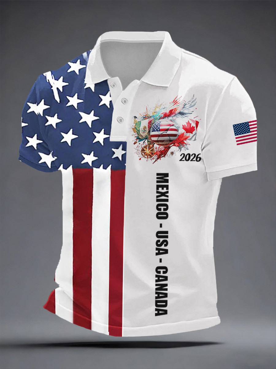 FIFA World Cup 2026 North America Polo Shirt FIFA World Cup Shirt Best Gifts For Soccer Fans