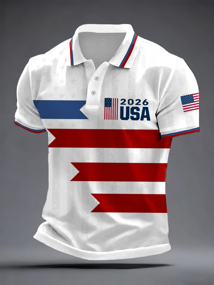FIFA World Cup 2026 USA Polo Shirt Game Day Apparel Best Gifts Idea For World Cup Fans