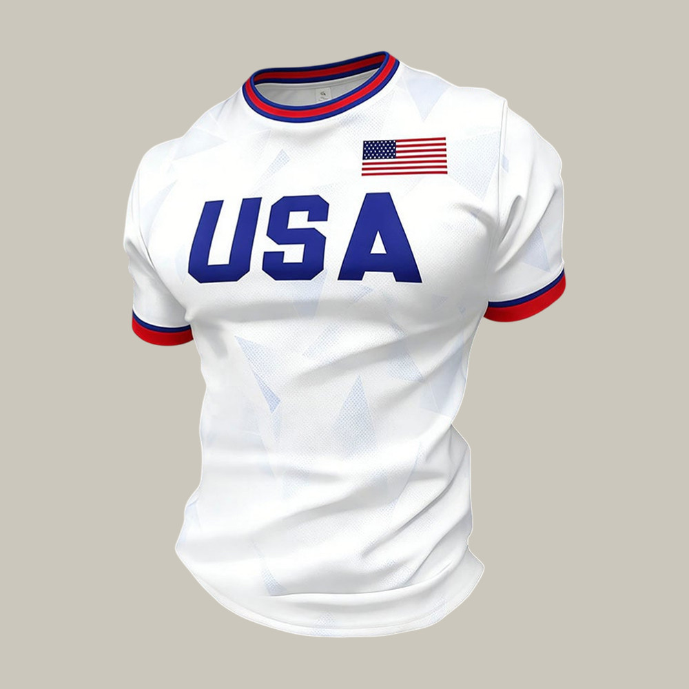 FIFA World Cup 2026 USA T-Shirt American Flag Shirt For Soccer Lovers