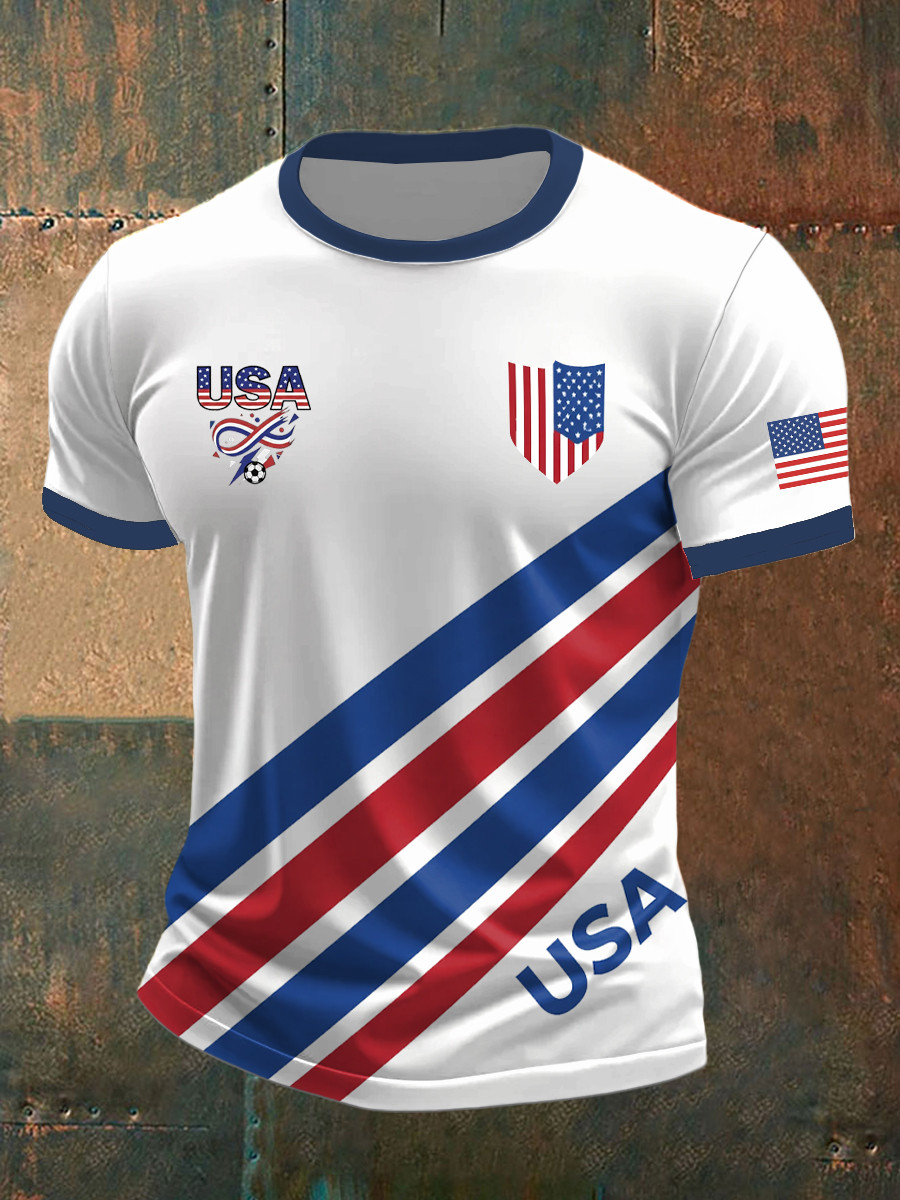 FIFA World Cup 2026 USA T-Shirt Sportday Clothing Soccer Merch Best Gifts For FIFA Fans