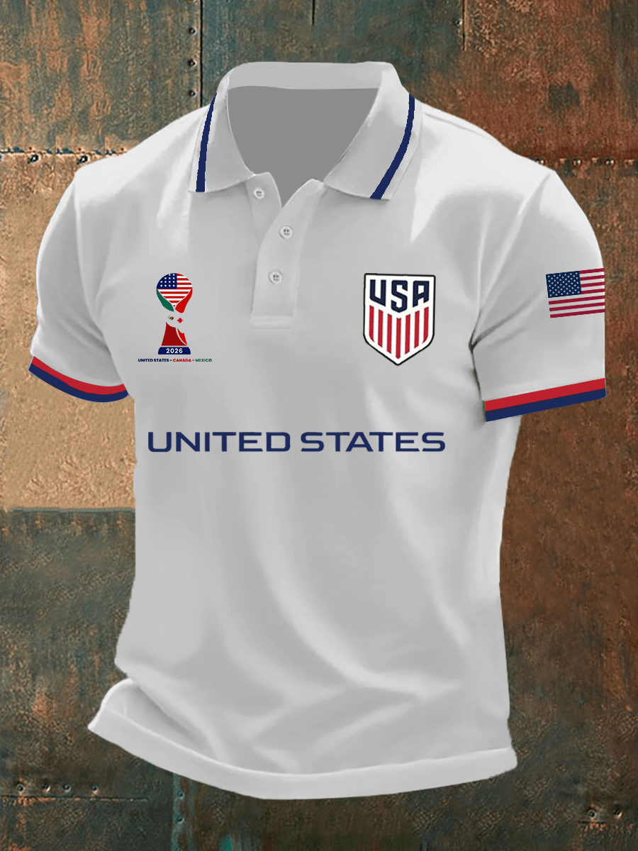 FIFA World Cup 2026 United States Polo Shirt Sports Day Clothing Best Gifts For FIFA Lovers