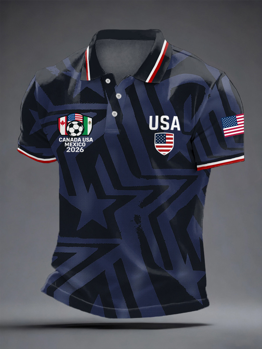 FIFA World Cup Canada USA Mexico 2026 Polo Shirt Game Day Clothing Best Gifts For Soccer Fans