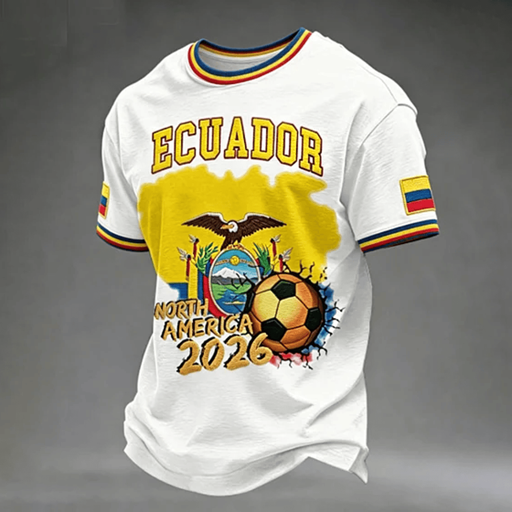 FIFA World Cup Ecuador Merch North America 2026 Shirt For World Cup Lovers