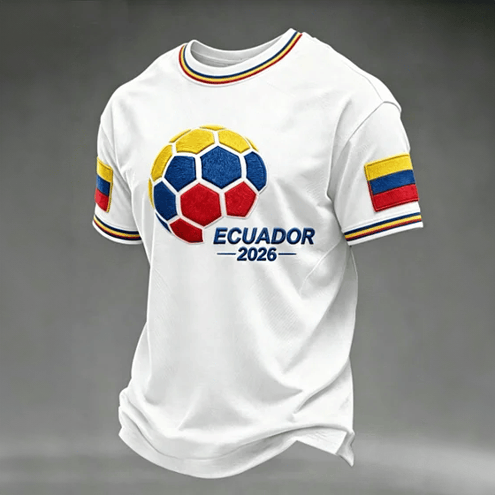 FIFA World Cup Ecuador Shirt Ecuador World Cup Team Outfits For Soccer Fan