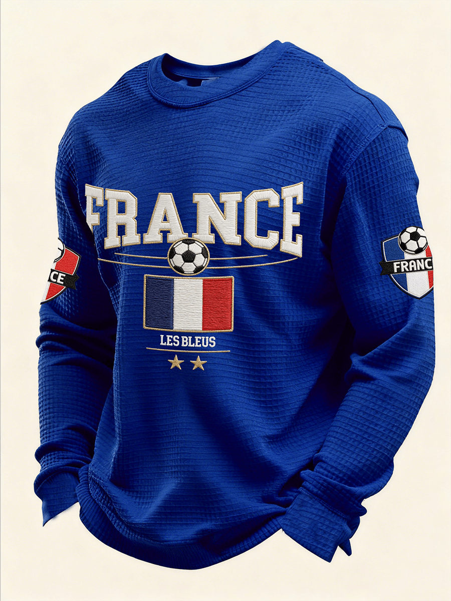FIFA World Cup France Les Bleus Long Sleeve Shirt France FIFA 2026 Merch Football Fan Gifts