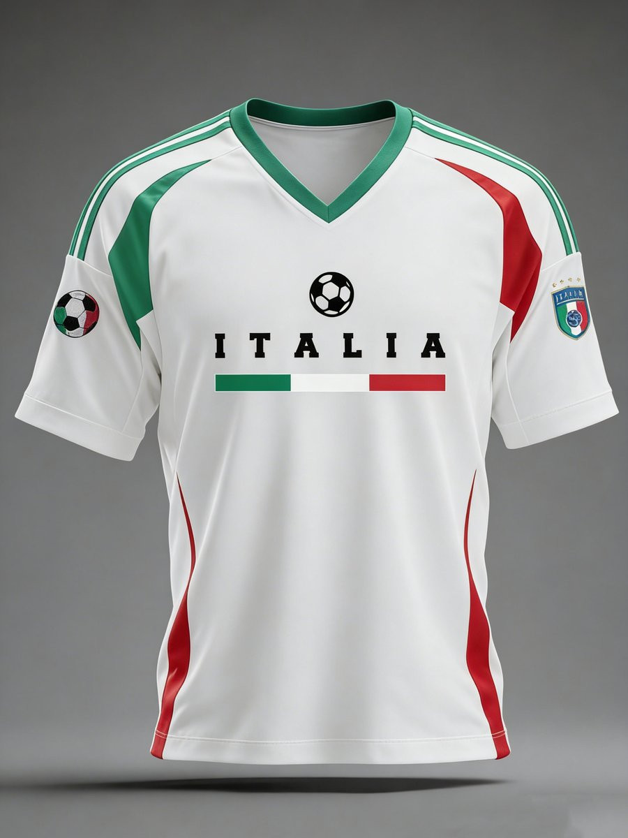 FIFA World Cup Italy 2026 Merch Italia Soccer Jersey World Cup Apparel FIFA Merch Ideas