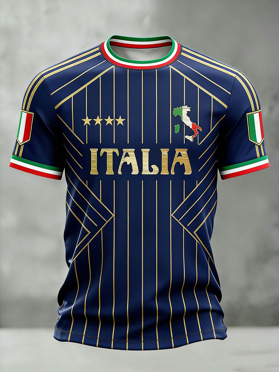 FIFA World Cup Italy 2026 Shirt World Cup 2026 Clothing For Soccer Fan