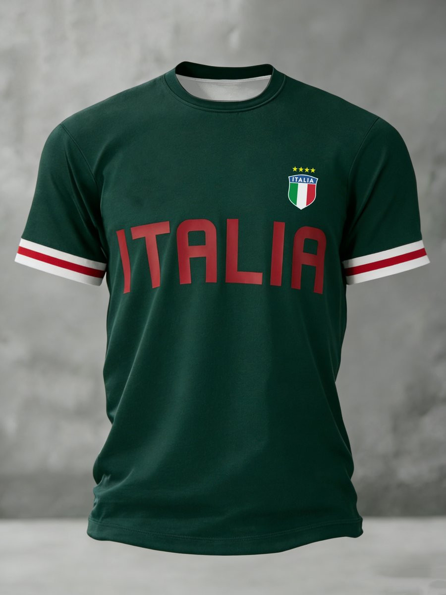 FIFA World Cup Italy 2026 Shirt World Cup 2026 Merch Italia Soccer Clothes Gifts