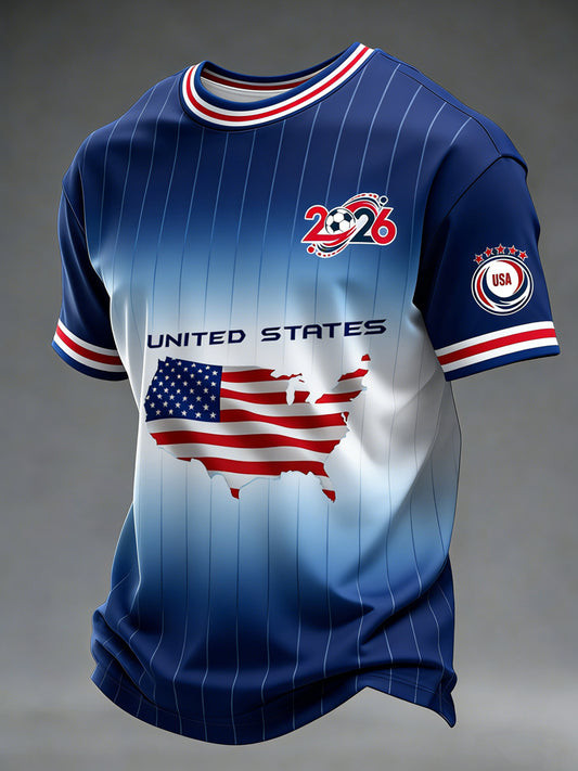 FIFA World Cup USA 2026 Shirt USA Soccer Merch World Cup Apparel For Fan
