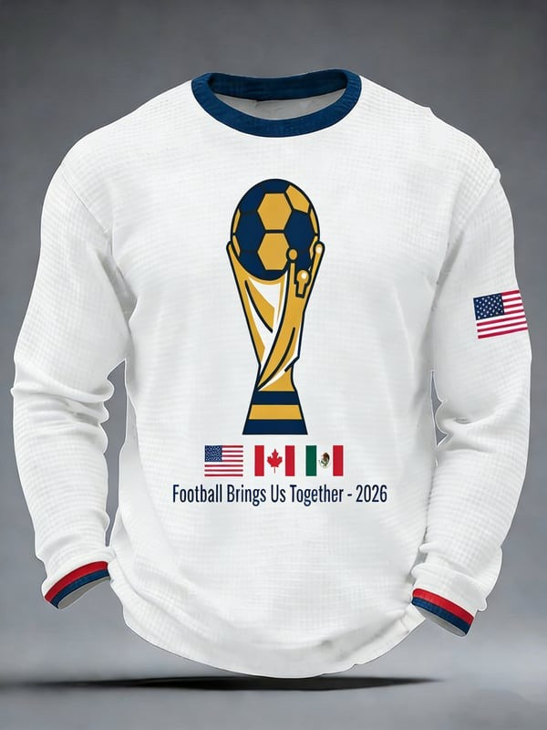 Football Brings Us Together 2026 Long Sleeve Shirt World Cup 2026 Merch Best Gifts For Men