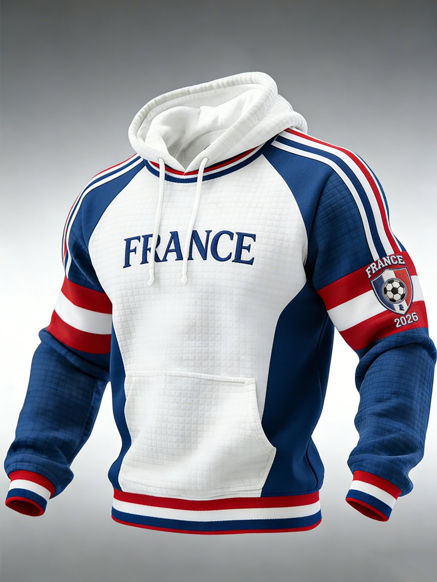 France World Cup 2026 Hoodie FIFA World Cup Hooded Sweatshirt For French
