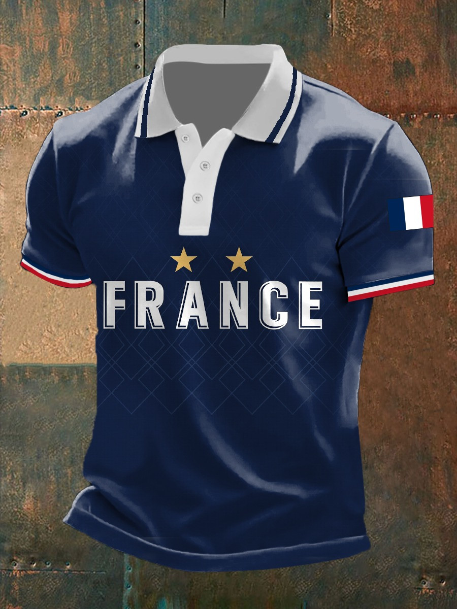 France World Cup 2026 Polo Shirt France Soccer Merch World Cup Clothing Best Gifts For Husband